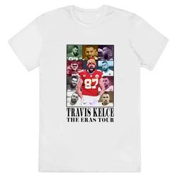 Travis Kelce The Eras Tour Shirt Vintage Travis Kelce Shirt Kansas City Football Fan Gift