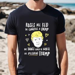 Donald Trump Valentines President Trump T-Shirt, Gift For Her, Gifts For Him