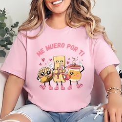 mexican valentine supersoft shirt, gift for her, gifts for him