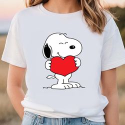 snoopy love valentines shirt, gift for her, gifts for him