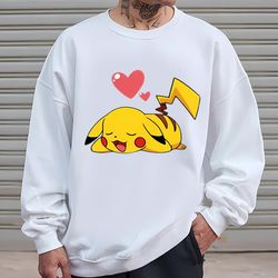 Valentine Pikachu With Love Pokemon Valentine T-Shirt, Gift For Her, Gifts For Him