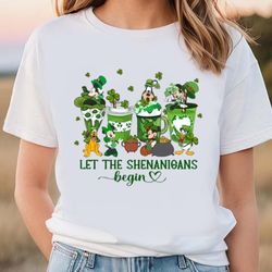 Disney Let The Shenanigans Begin T-shirt, Disney St Patricks Day Shirt, Gift For Her, Gift For Him
