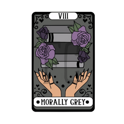 Morally Grey Tarot Card Svg Romance Reader Svg File