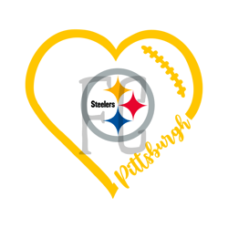 Pittsburgh Steelers Love Steelers Svg Cricut File