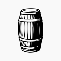 beer barrel. svg png eps dxf cut files.