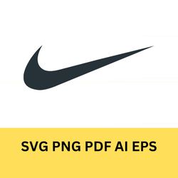 Nike original black logo svg