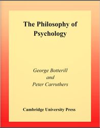 The Philosophy Of Psychology