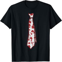 Valentine Tie for Men, Heart Tie, Heart Tie for Men T-Shirt, Valentine's Day Png, Digital Design Download