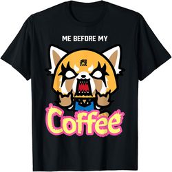 Aggretsuko I Need My Coffee Rage Tee Shirt T-Shirt, PNG For Shirts, Svg Png Design, Digital Design Download
