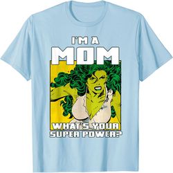 Marvel Comics Retro Mother's Day She-Hulk Mom Superpower, PNG For Shirts, Svg Png Design, Digital Design Download