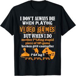 Video Games T-Shirt Funny Gamer Tee for Console Gaming Fans, PNG For Shirts, Svg Png Design, Digital Design Download