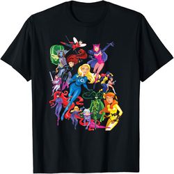 Women of Marvel Female Super Heroes, PNG For Shirts, Svg Png Design, Digital Design Download