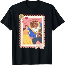 Disney Princess Belle Beast Valentines Day Filled with Roses, PNG For Shirts, Svg Png Design, Digital Design Download