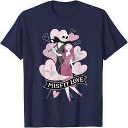Disney The Nightmare Before Christmas Valentines Misfit Love, PNG For Shirts, Svg Png Design, Digital Design Download
