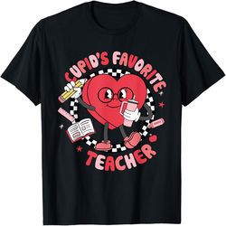 Cupid's Favorite Teacher Cute Heart Valentines Day Women Kid, PNG For Shirts, Svg Png Design, Digital Design Download