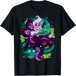 Disney The Little Mermaid Ursula Sea Witch Painting T-Shirt, PNG For Shirts, Svg Png Design, Digital Design Download