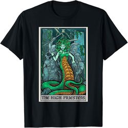 The High Priestess Tarot Card Medusa Greek Mythology Gift, PNG For Shirts, Svg Png Design, Digital Design Download