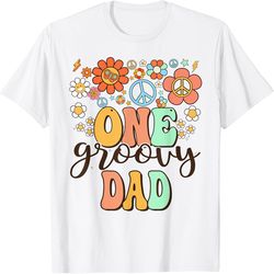 Groovy Dad Retro Father Birthday Matching Family Party T-Shirt, PNG For Shirts, Svg Png Design, Digital Design Download