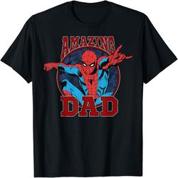 Marvel Spider-Man Father's Day Amazing Dad Graphic T-Shirt, PNG For Shirts, Svg Png Design, Digital Design Download