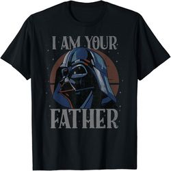 Star Wars Darth Vader I Am Your Father Retro T-Shirt, PNG For Shirts, Svg Png Design, Digital Design Download