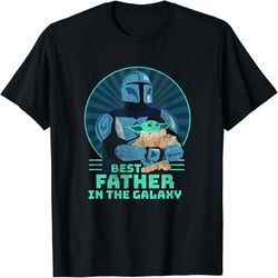 Star Wars The Mandalorian & Grogu Best Father's Day T-Shirt, PNG For Shirts, Svg Png Design, Digital Design Download