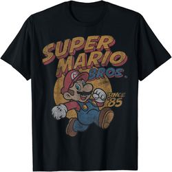 Super Mario Bros. Since 85 Vintage Poster, PNG For Shirts, Svg Png Design, Digital Design Download