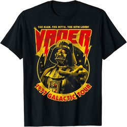 Star Wars Darth Vader 1977 Galactic Tour Poster T-Shirt, Svg Png Design, Digital Design Download