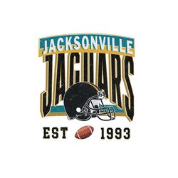 Jacksonville Football PNG, Vintage Jacksonville Football PNG, Jaguar Football Gift for fans