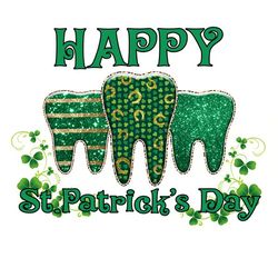 Happy St Patrick Shamrock Png, St Patrick's Day Png, Shamrock Png, St Patricks Png, Lucky Png File Cut Digital Download
