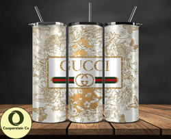 Gucci Tumbler Wrap, Gucci Tumbler Png, Gucci Logo, Luxury Tumbler Wraps, Logo Fashion Design 138