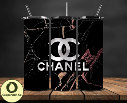 Chanel Tumbler Wrap, Chanel Tumbler Png, Chanel Logo, Luxury Tumbler Wraps, Logo Fashion Design 121