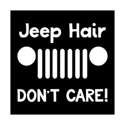 Jeep Hair Do Not Care Svg, Vehicle Svg, Jeep Svg