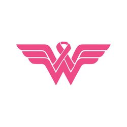 Wonder Woman Survivors Breast Cancer Awareness Svg
