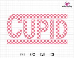 Cupid Checkered Svg, Pink Cupid Svg, Cupid Lover Svg, Cupid Season Svg, Retro Valentines Svg, Happy Valentines Day Svg,
