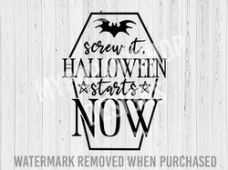 Halloween SVG, Halloween Sayings Svgs, Halloween Quotes Svg, Halloween Vector, Coffin SVG, Bat Svg,Gothic Svg,Spooky Svg
