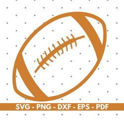 Football svg, Ball svg, American football svg, Shirt design svg, Vector, Cricut and Silhouette, Instant download