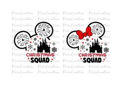 Mickey Minnie Christmas Squad Svg Png, Christmas Season Svg, Christmas Squad Svg, Minnie Christmas Friends Shirt Svg, Ho