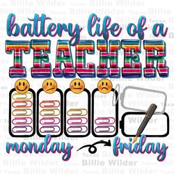 Battery life of a Teacher png sublimation design download, Teachers Day png, back to school png,Teacher life png,sublima