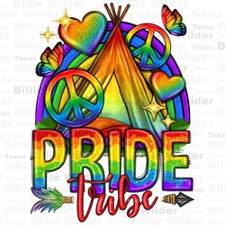 Pride tribe png sublimation design download, love is love png, choose love png, pride heart png, sublimate designs downl