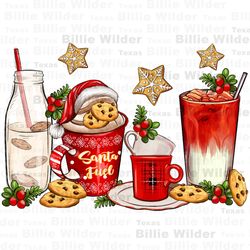 Santa fuel coffee cups png subllimation design download, Christmas png, Merry Christmas png, Happy New Year png, coffee