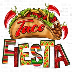 taco fiesta png sublimation design download, cinco de mayo png, mexican food png, lets fiesta png, sublimate designs dow