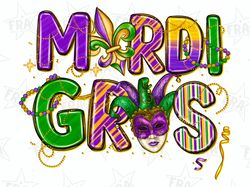 Mardi Gras png sublimation design download, Happy Mardi Gras png, Mardi Gras png design, Mardi Gras mask png, sublimate