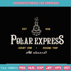 Polar express embroidery designs, Polar express embroidery p, 140