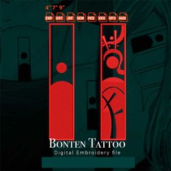 Digital Embroidery Bonten Tattoo Tokyo Revengers