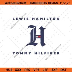Tommy Hilfiger Lewis Hamilton Logo Hypebeast Embroidery Download File