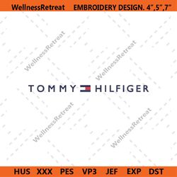 Tommy Hilfiger Brand Logo Basic Embroidery Download File