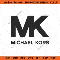 MK Michael Kors Embroidery Design Download