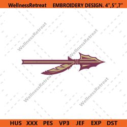 Florida State Embroidery Files, NCAA Embroidery Files, Florida State File