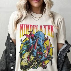 Mind Flayer Baldur's Gate 3 Fan Tshirt For Gamer, Laezel Appareal, BG3 Karlach Shirt, Shadowheart Tee