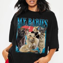 90s Pet Bootleg Comfort Colors Shirt, Retro Collage Personalized Pet Shirt, Custom Pet Potrait Photo Shirt